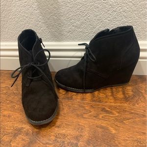 Black booties